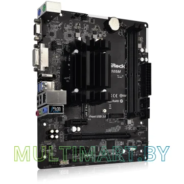 Материнская плата ASRock J4105M картинка 2